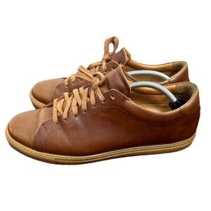 Epaulet Epla LA Brown Leather Low Top Tennis Trainers Sneakers Men's Size 11